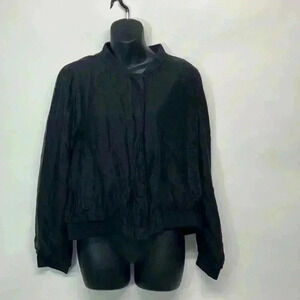 Philosophy size large, black, thin jacket, good condition